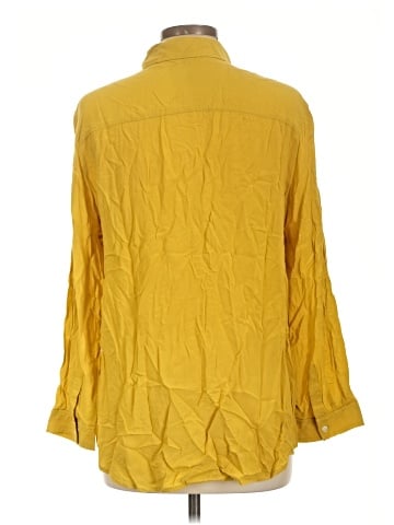 Rubbish Long Sleeve Button-Down Shirt (view 2)