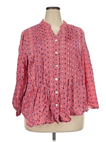 Ruby Rd. 3/4 Sleeve Blouse (view 1)