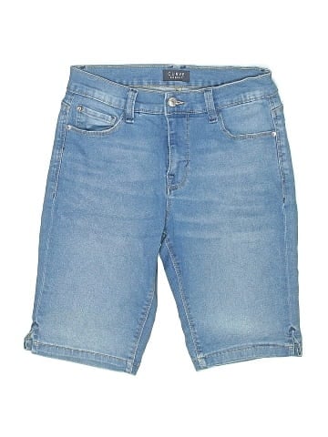 Curve Appeal Denim Shorts (view 1)