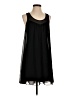 Express 100% Polyester Solid Black Casual Dress Size S - photo 1