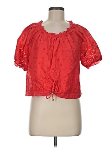 Jennifer & Grace Short Sleeve Blouse (view 1)