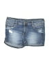 Zara Blue Denim Shorts Size 6 - photo 1