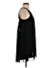 Express 100% Polyester Solid Black Casual Dress Size S - photo 4