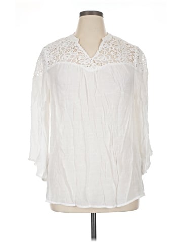 Unique Spectrum 3/4 Sleeve Blouse (view 1)