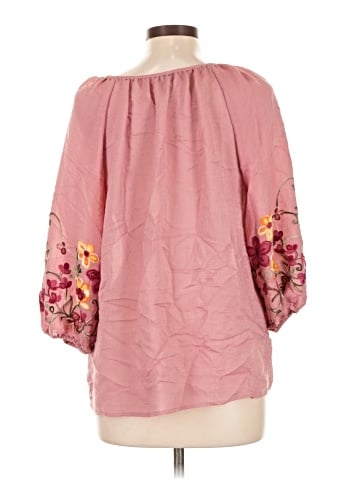 Olivia & Martin 3/4 Sleeve Blouse (view 2)