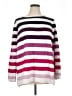 Joules 100% Polyester Stripes Purple Pullover Sweater Size 14 - photo 1