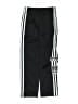 Adidas 100% Polyester Stripes Black Track Pants Size XS (youth) - photo 1