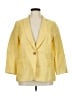 Talbots 100% Linen Yellow Blazer Size 14 - photo 1