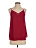 1.State 100% Polyester Burgundy Tank Top Size S - photo 1