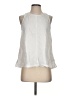 Lands' End White Sleeveless Blouse Size S - photo 1