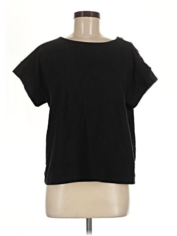 Madewell Seersucker Button-Shoulder Top (view 1)