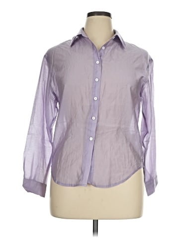Unbranded Long Sleeve Button-Down Shirt (view 1)