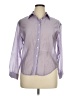 Unbranded Purple Long Sleeve Button-Down Shirt Size XL - photo 1