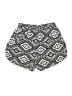Blue Island 100% Polyester Print Black Shorts Size L - photo 2