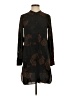 Wilfred 100% Silk Black Brown Kimono Size XXS - photo 1