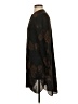 Wilfred 100% Silk Black Brown Kimono Size XXS - photo 5