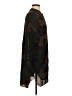 Wilfred 100% Silk Black Brown Kimono Size XXS - photo 4