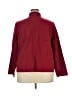 Cj Banks 100% Cotton Solid Red Jacket Size 2X - photo 2