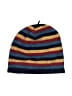 Unbranded Stripes Burgundy Beanie Size M (baby) - photo 1