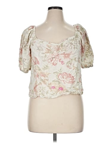 H&M Short Sleeve Blouse (view 1)