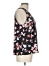 Nine West 100% Polyester Black Tank Top Size L - photo 4