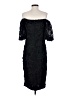Xscape 100% Polyester Black Cocktail Dress Size 4 - photo 2