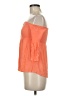 Mi ami 100% Rayon Orange 3/4 Sleeve Blouse Size M - photo 5