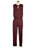Splendid 100% Polyester Paisley Burgundy Jumpsuit Size M - photo 2