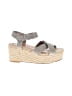 Halogen 100% Leather Gray Wedges Size 9 - photo 1