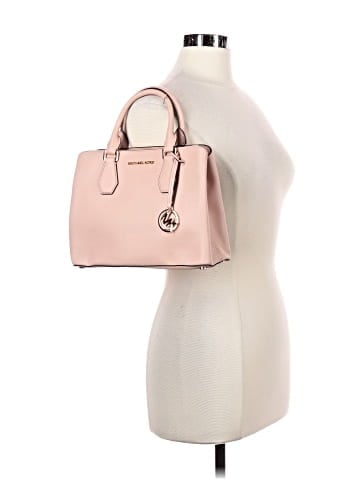MICHAEL Michael Kors Leather Satchel (view 2)