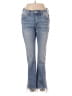 Flying Monkey Hearts Blue Jeans Size 28 waist - photo 1