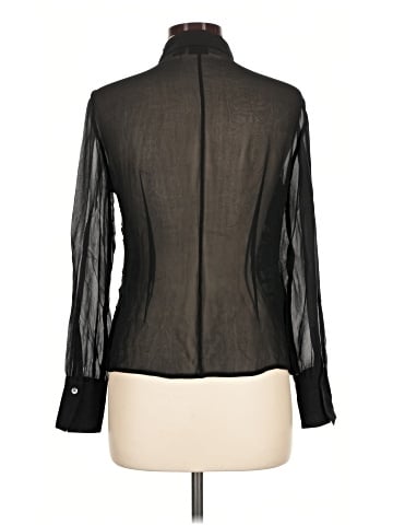 INC International Concepts Long Sleeve Silk Top (view 2)