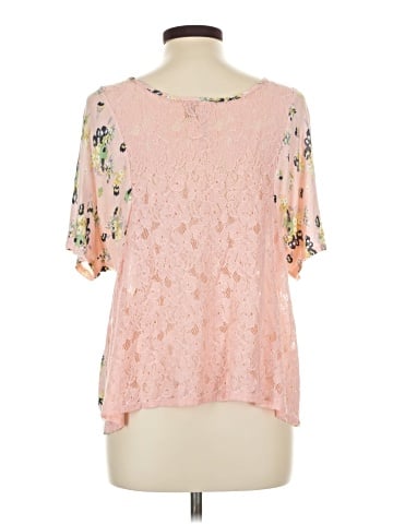 Eyeshadow Short Sleeve Blouse (view 2)
