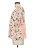 Eyeshadow Pink Short Sleeve Blouse Size L - photo 5
