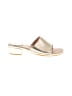Ono 100% Leather Gold Sandals Size 9 - photo 1