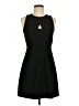 Milly Solid Black Cocktail Dress Size 6 - photo 1