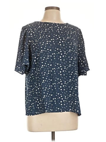Ann Taylor Factory Short Sleeve Blouse (view 1)