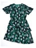 Scoop 100% Polyester Print Green Dress Size 10 - 12 - photo 1
