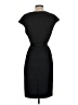 J.Crew 100% Polyester Solid Black Casual Dress Size 4 - photo 2