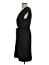J.Crew 100% Polyester Solid Black Casual Dress Size 4 - photo 5