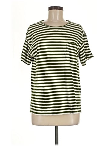 Madewell Softfade Cotton Oversized Pocket Tee in Cahita Stripe (view 1)