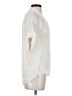 Vince. 100% Silk Ivory Short Sleeve Silk Top Size S - photo 4