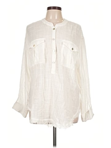 Free People 3/4 Sleeve Blouse (view 1)