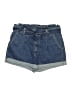 Express Blue Denim Shorts Size 8 - photo 1