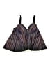 Swimsuits for all Chevron-herringbone Purple Swimsuit Top Size 20 - photo 1