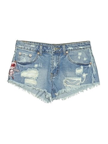 Signature 8 Denim Shorts (view 1)