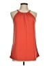 Green Envelope Orange Sleeveless Blouse Size M - photo 1