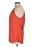 Green Envelope Orange Sleeveless Blouse Size M - photo 5
