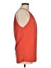 Green Envelope Orange Sleeveless Blouse Size M - photo 4