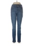 d.jeans Solid Blue Jeans Size 10 - photo 1